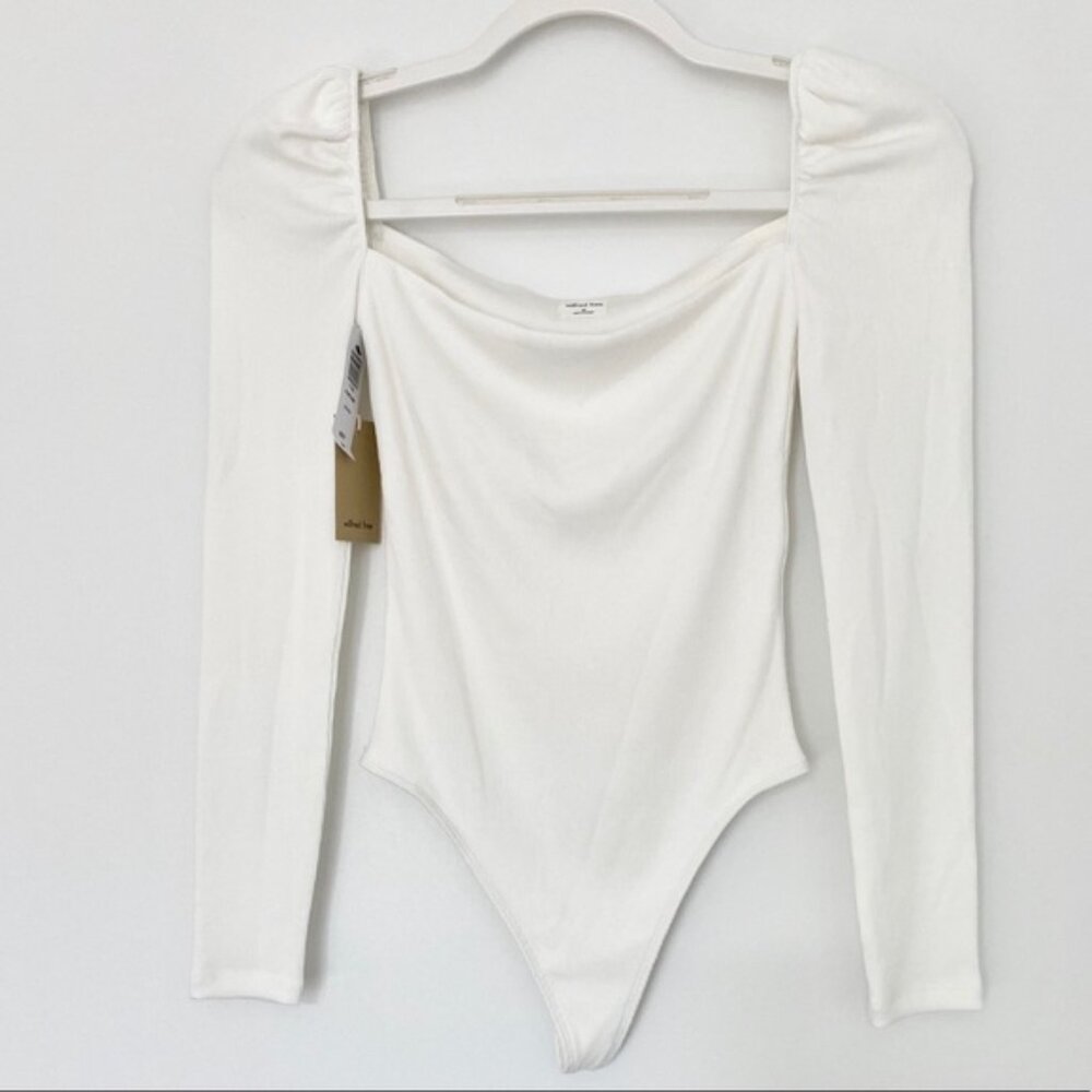 ARITZIA NEW Wilfred Free Fortune Bodysuit Small White